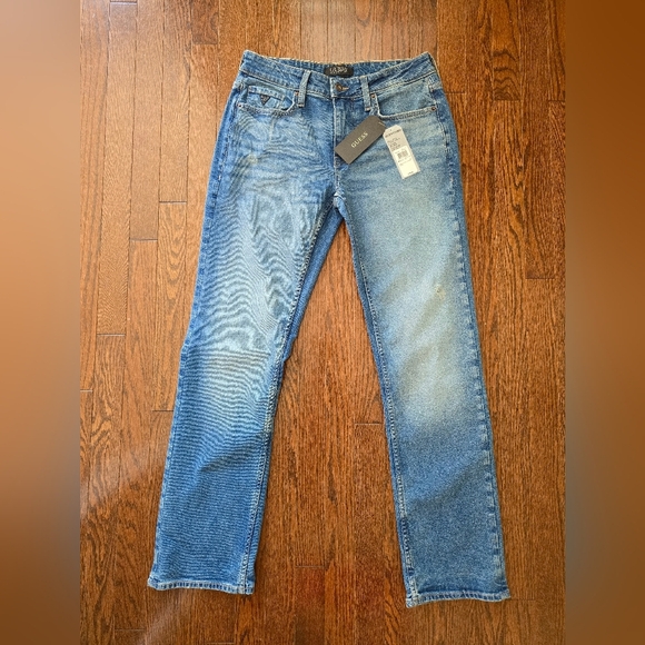 GUESS Diamond Tapered Low Rise Relaxed Fit Tapered Leg 30 32 - Picture 7 of 9